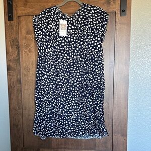 Black and White Polka Dot Dress